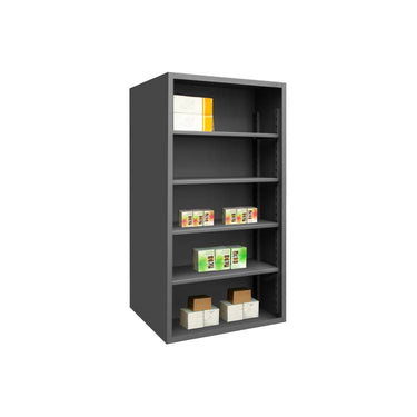 DURHAM 12G-SHELVING, 24X72X72, 4S, #1525, 95 - Model 5023-4S-95